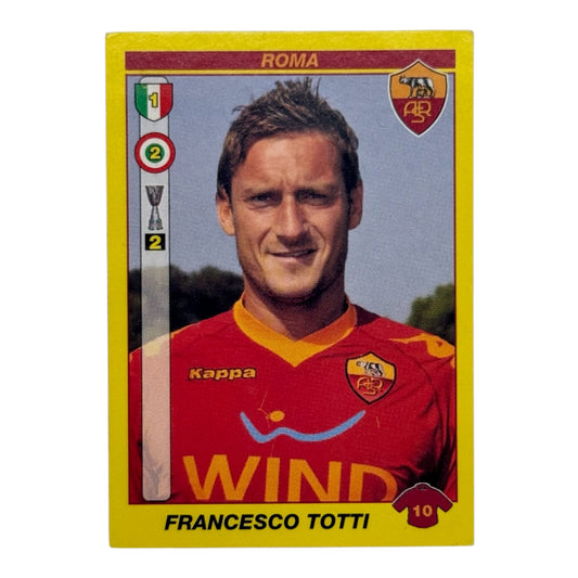 Totti card Roma Panini calciatori 2009-10 #405 IT