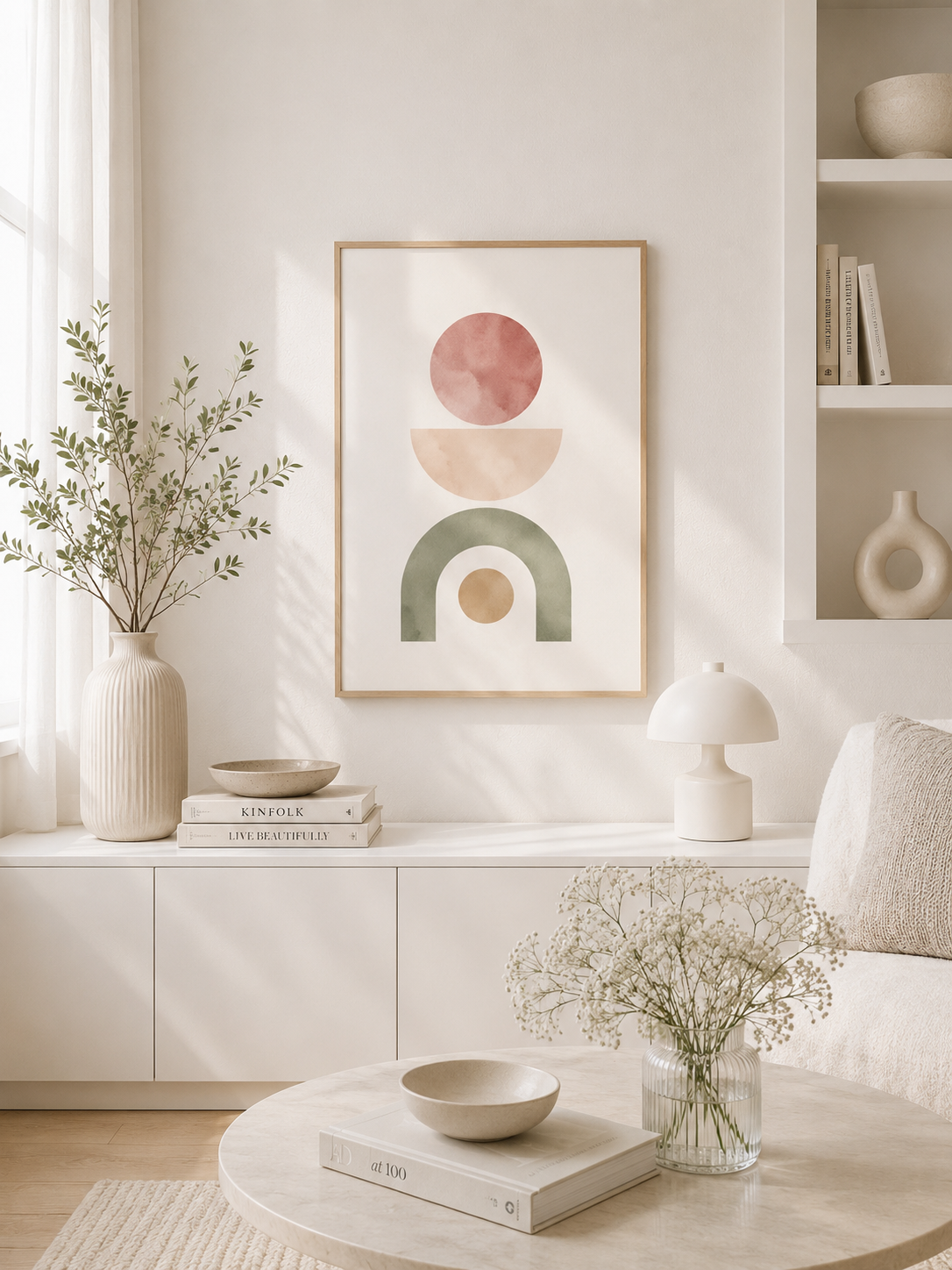PHOTO ART ASTRATTA GEOMETRIC TROPICAL