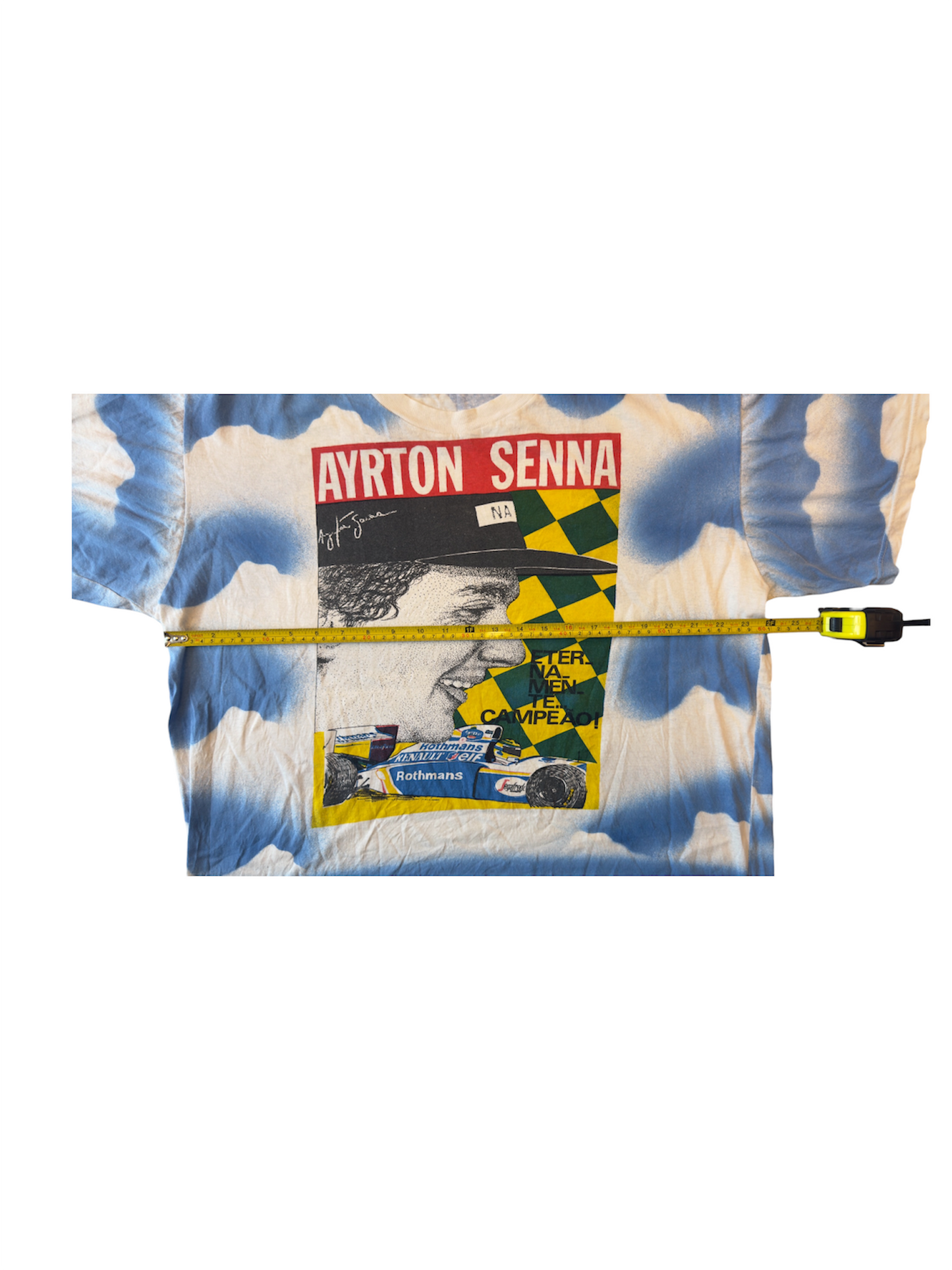 80’s - Ayrton Senna Eternamente Campeao t-shirt vintage