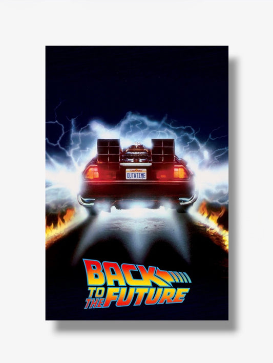 PHOTO STAMPA BACK TO THE FUTURE CINEMA