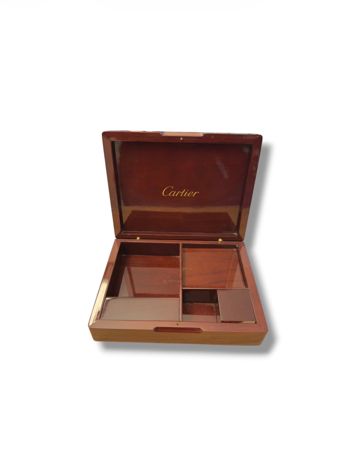 cartier scatola box in radica porta gioie limitata legno