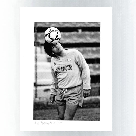PHOTO ART STAMPA MARADONA
