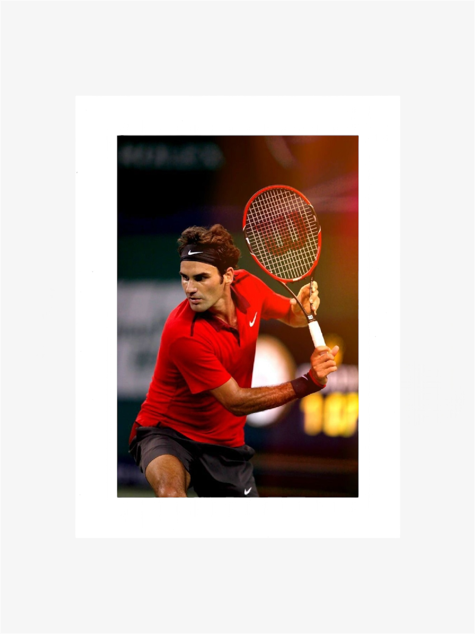 roger federer tennis photo stampa arredo