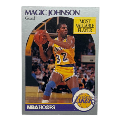 Magic Johnson Lakers Hoops 1990 #157