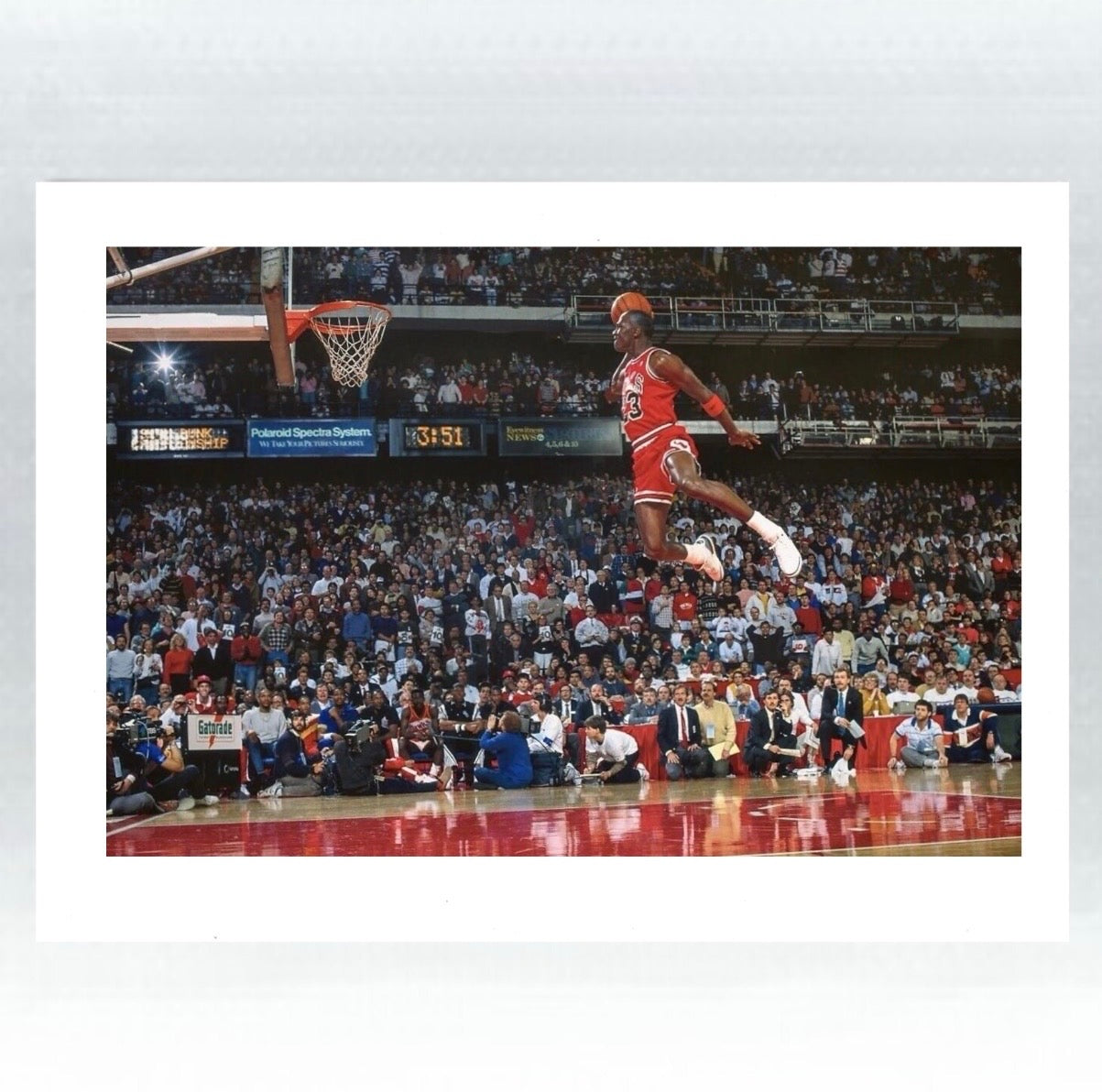 PHOTO ART STAMPA MICHAEL JORDAN
