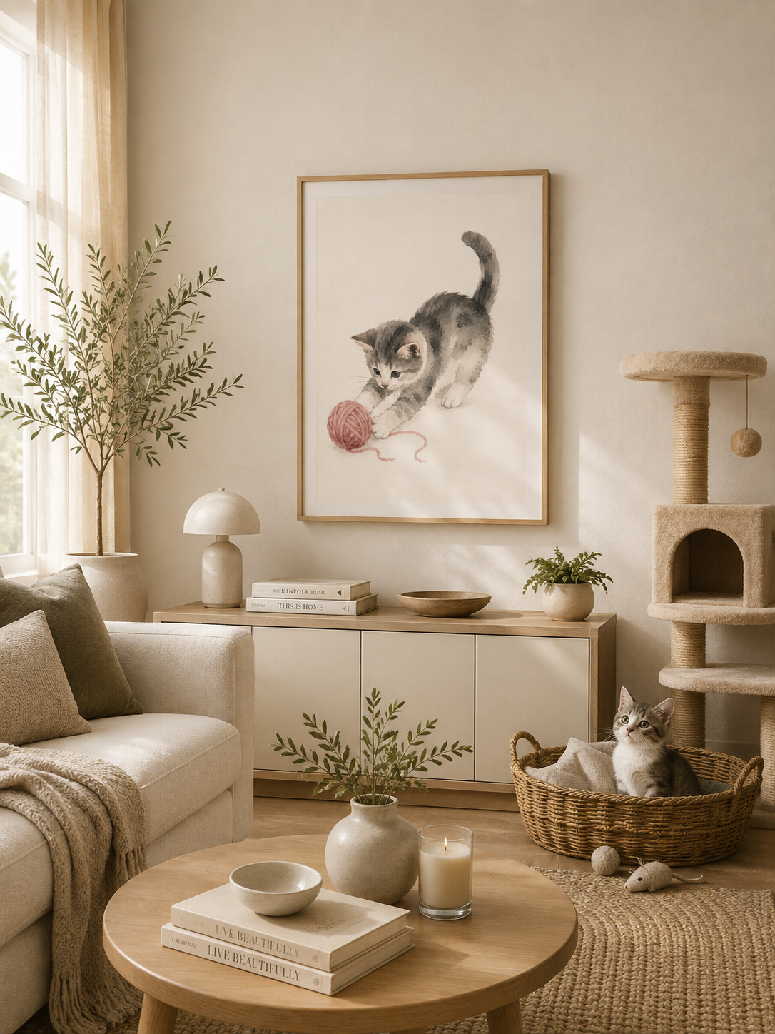 PHOTO ART ASTRATTA CAT