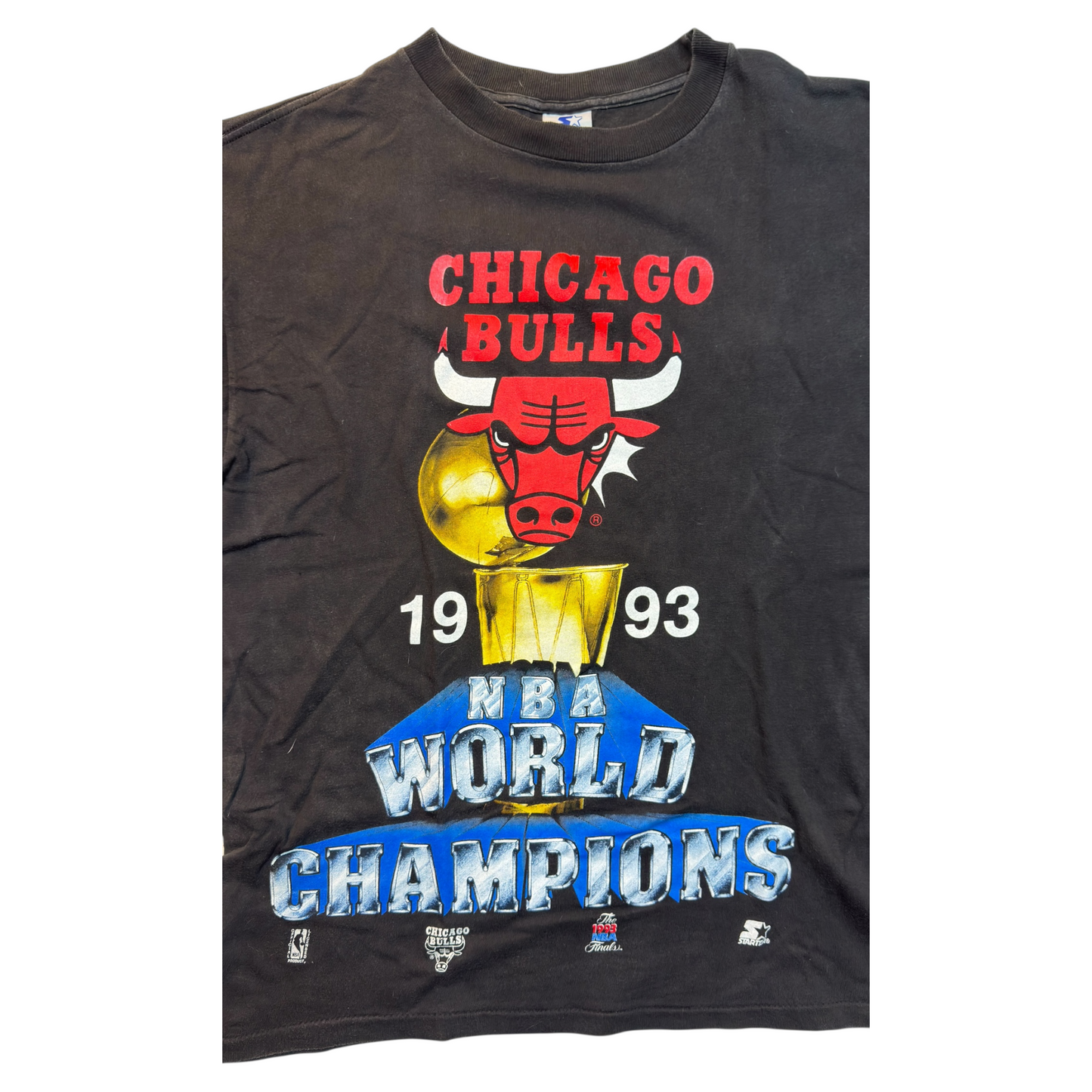 1993 - Chicago Bulls world champions vintage Starter t-shirt