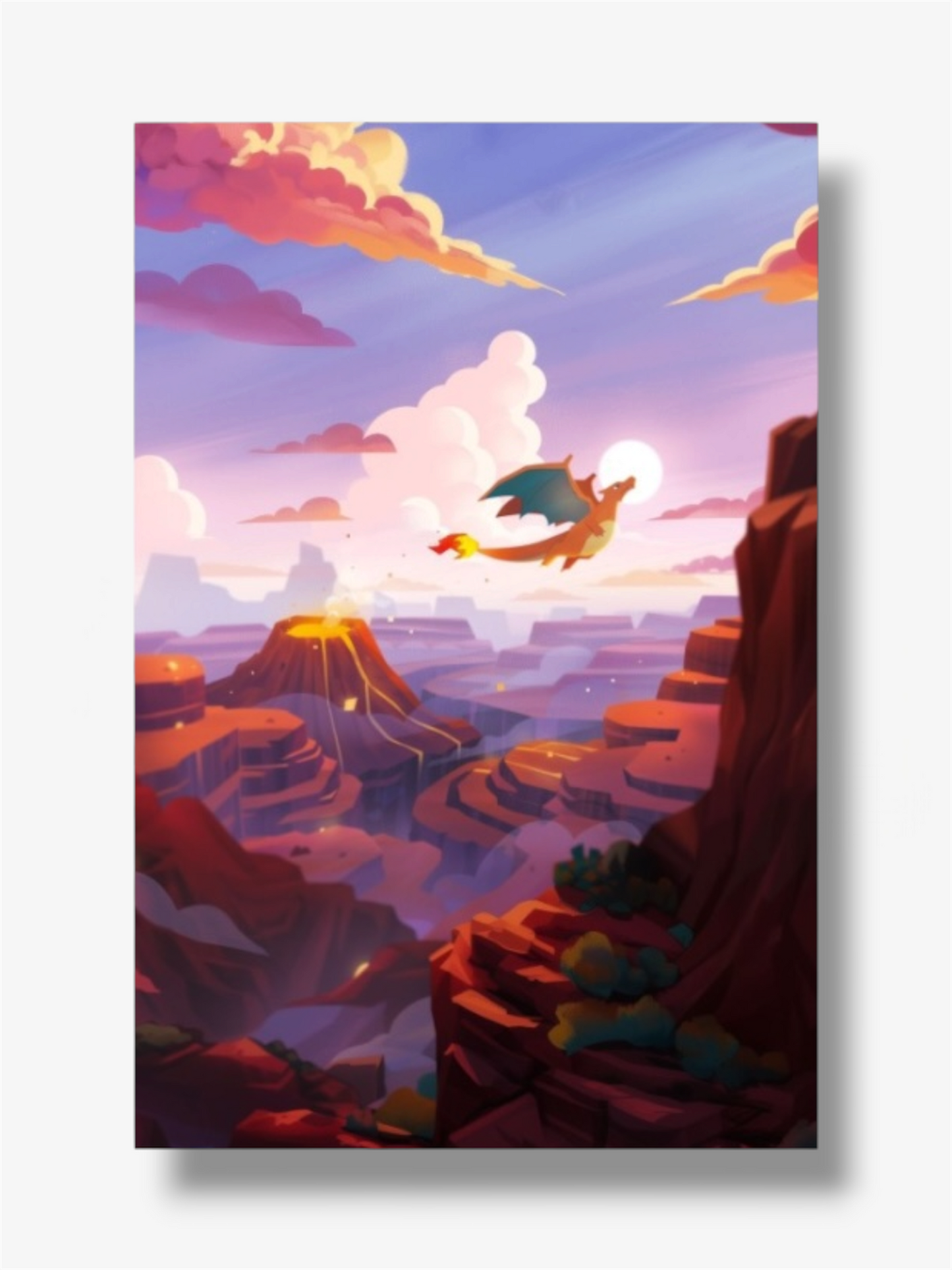 Pokèmon photo stampe charizard 151