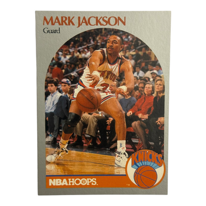 Mark Jackson card brother Menendez killer Netflix NBA Hoops 1990-91