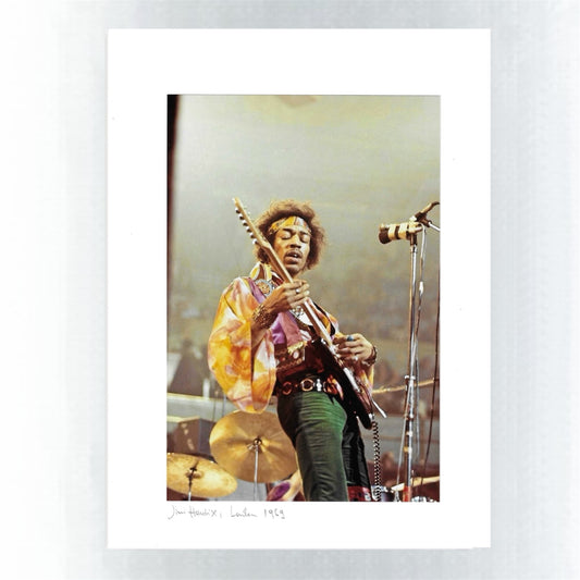 PHOTO ART STAMPA JIMI HENDRIX