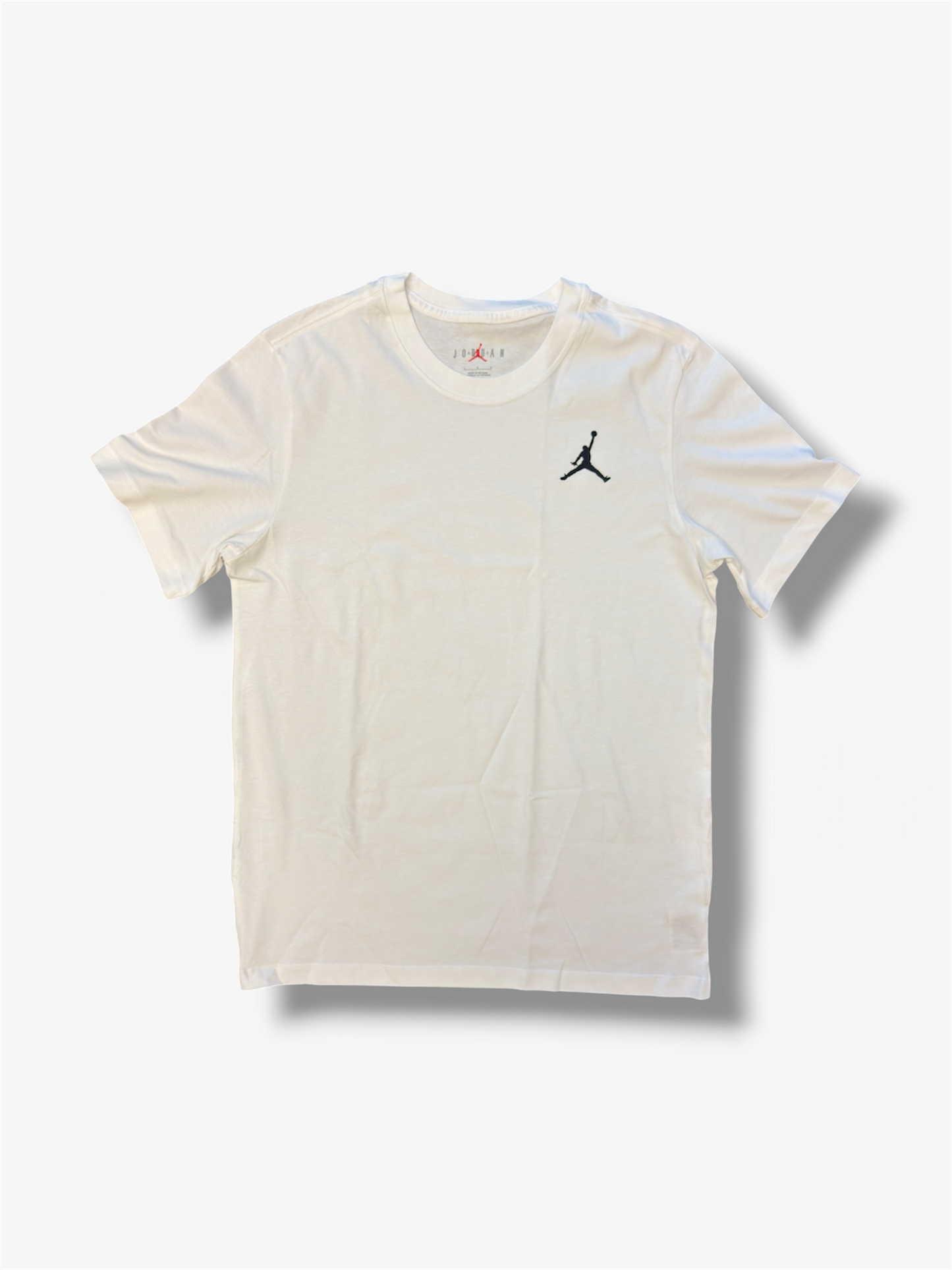 T-shirt Air Jordan Nike logo bianca