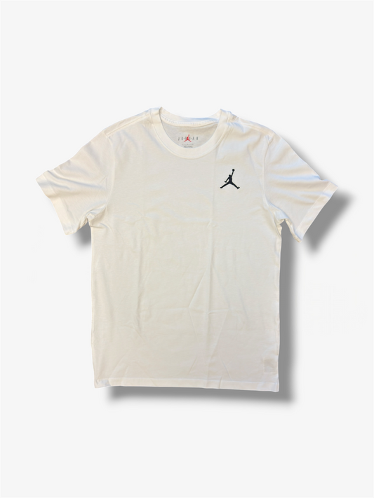 T-shirt Air Jordan Nike logo bianca