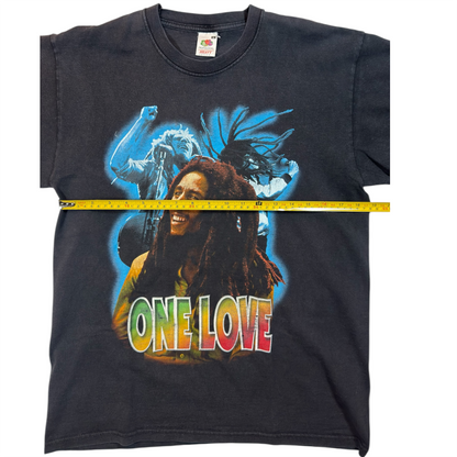 Bob Marley one love rastafari t-shirt vintage
