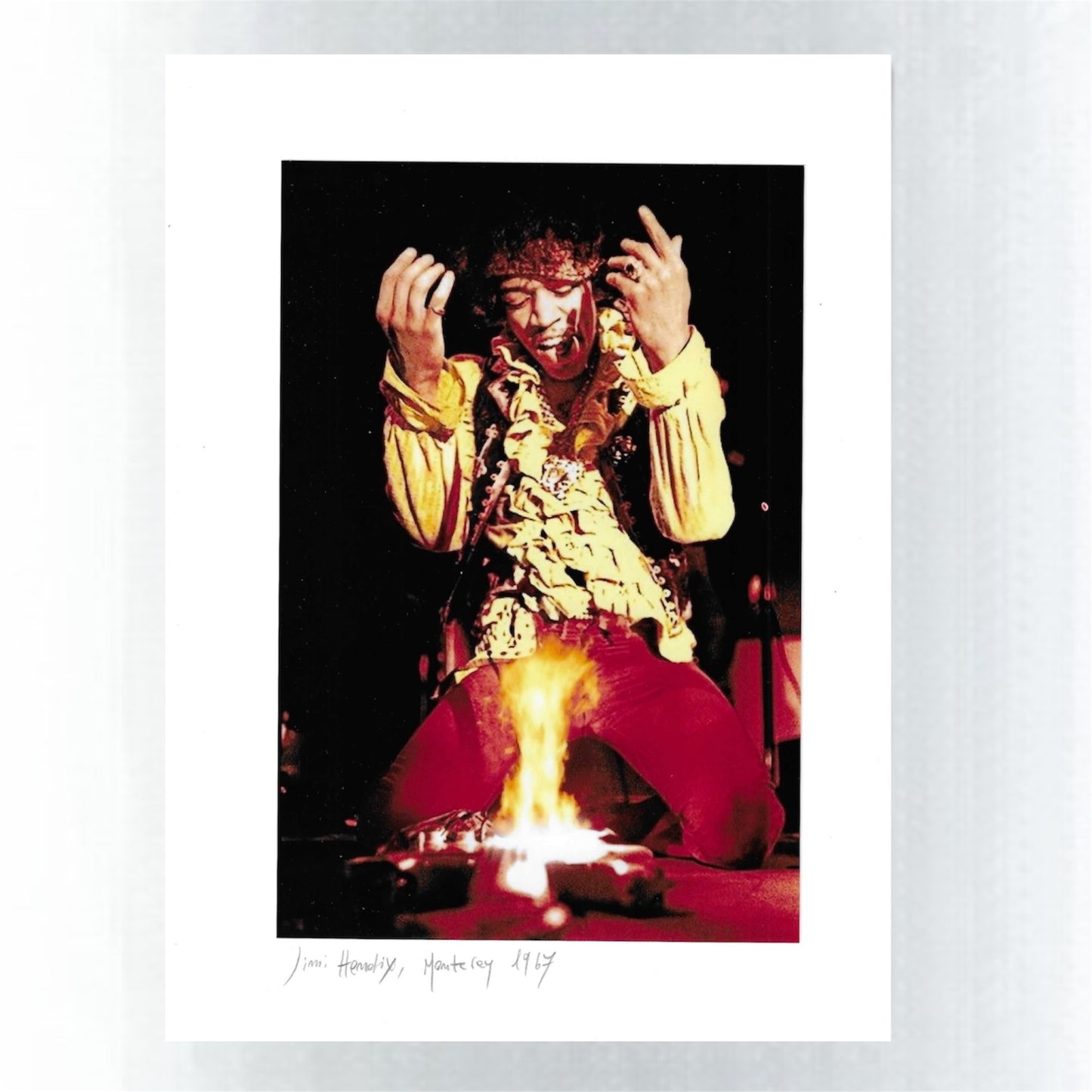 PHOTO ART STAMPA JIMI HENDRIX