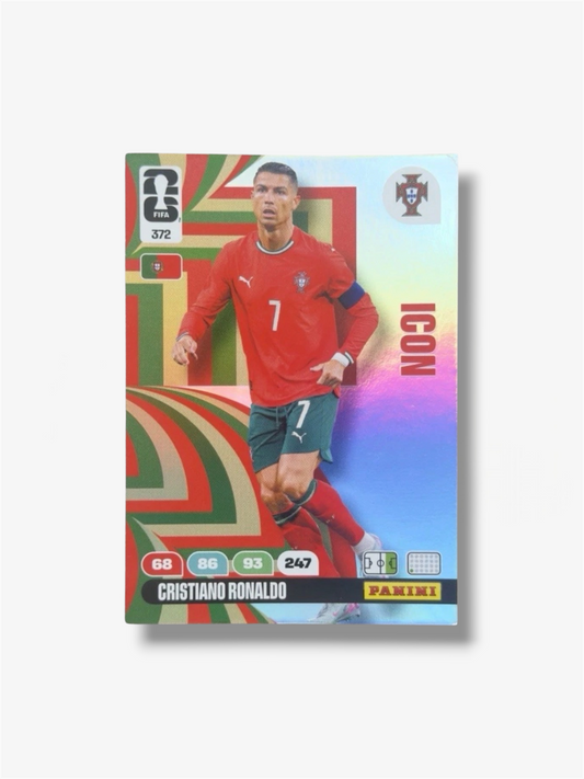 2026 Panini Card Ronaldo #372 Icon World Cup Adrenalyn XL
