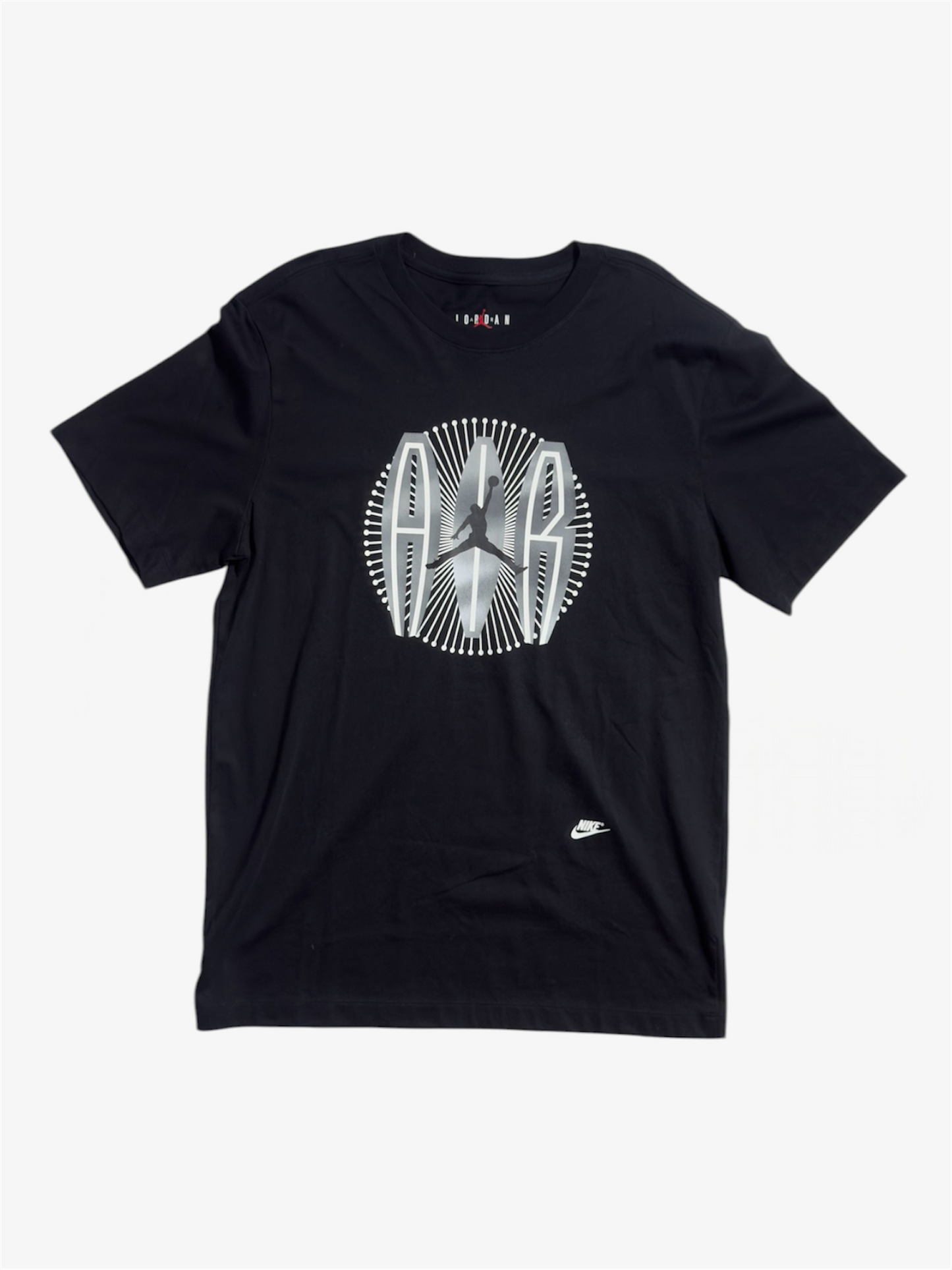 t shirt air jordan nike nera taglia L