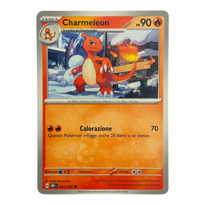 Pokemon Charmeleon 027-197 (IT)