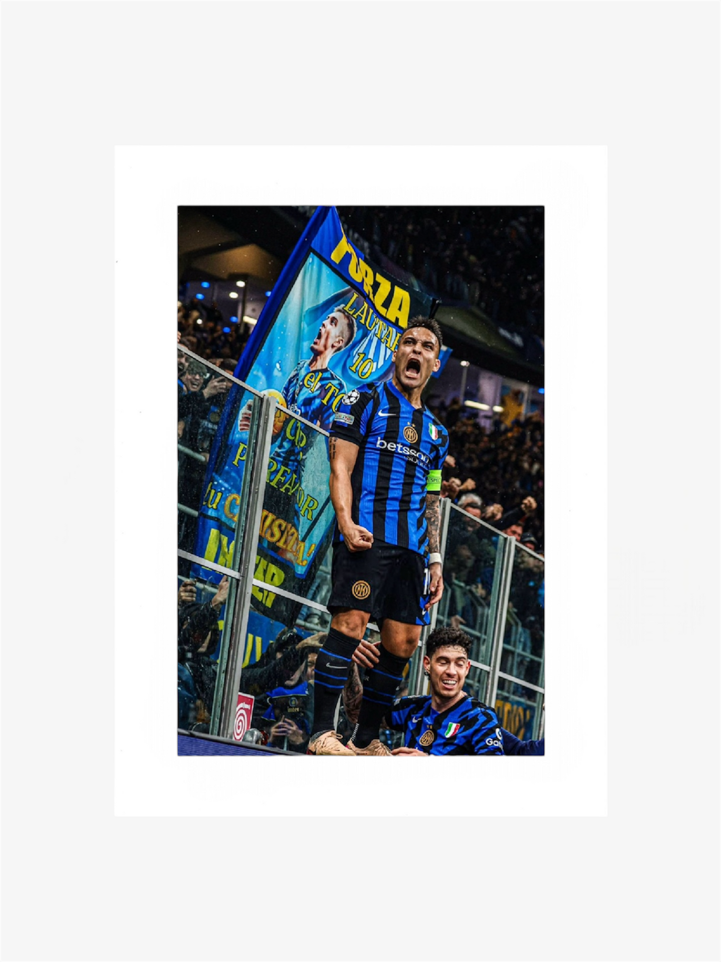 PHOTO ART STAMPA INTER LAUTARO MARTINEZ