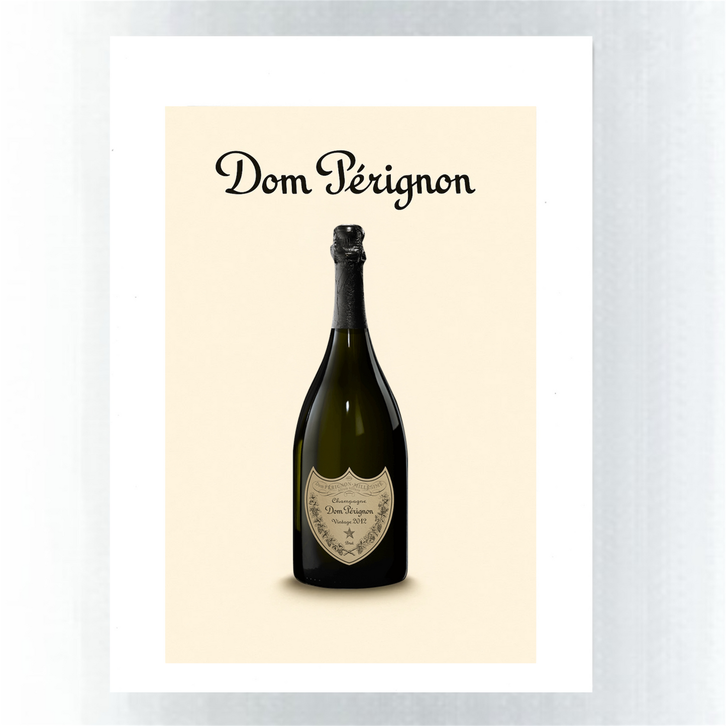 PHOTO ART PRINT DOM PERIGNON