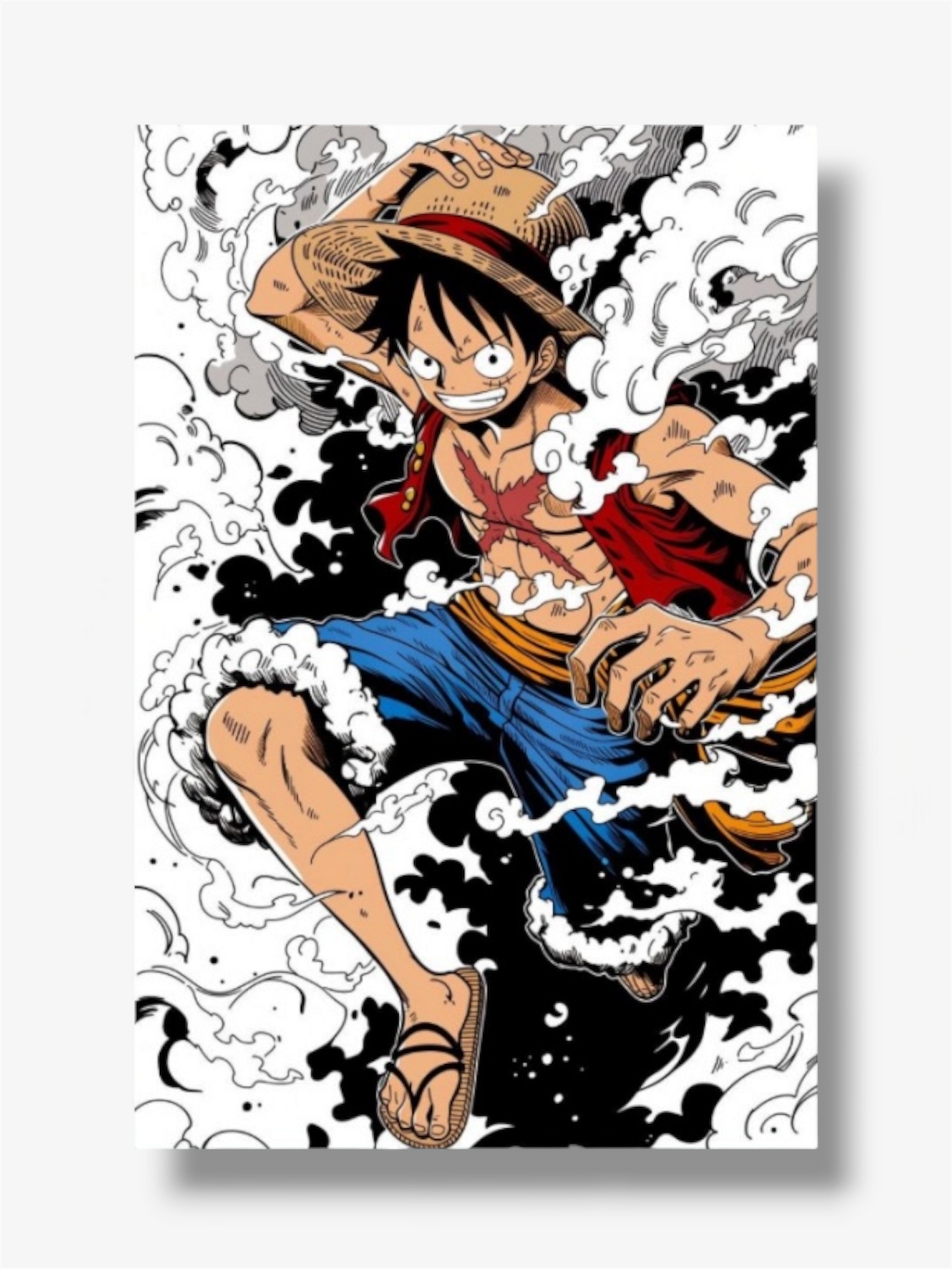 One piece photo stampe luffy