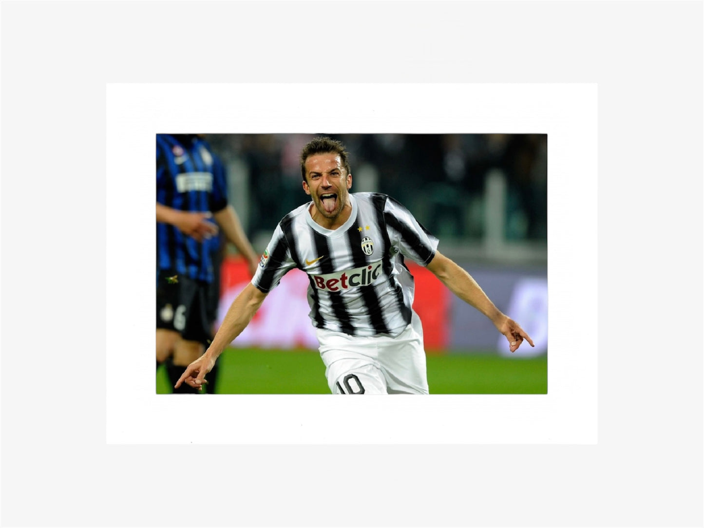 PHOTO ART STAMPA DEL PIERO JUVE