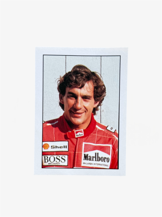 1997 Edigamma I GRANDI CAMPIONI dello Sport Ayrton Senna F1 #30