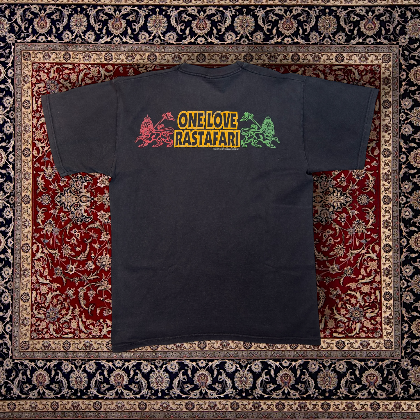 Bob Marley one love rastafari t-shirt vintage