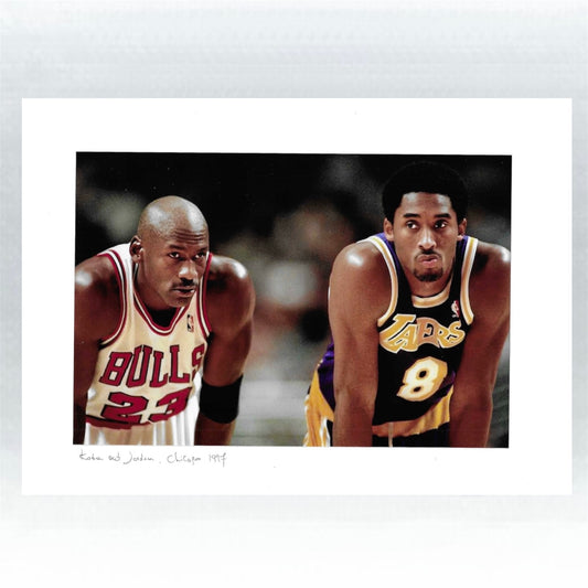 PHOTO ART STAMPA KOBE e JORDAN