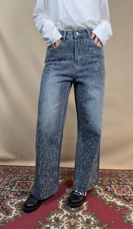 AR DENIM JEANS GRAY BRILLI (W)