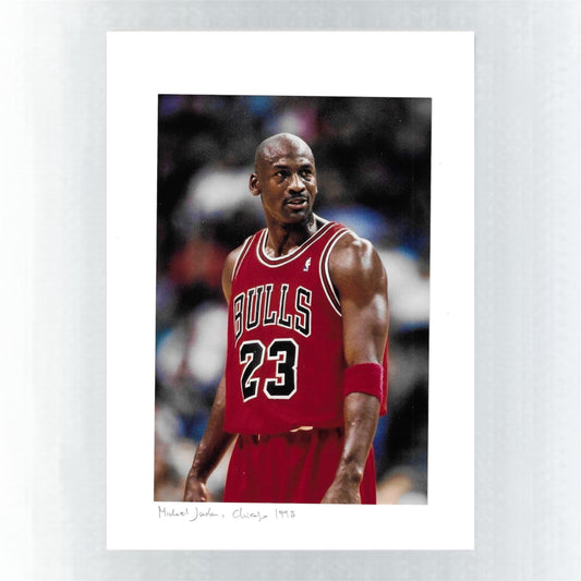 PHOTO ART STAMPA MICHAEL JORDAN