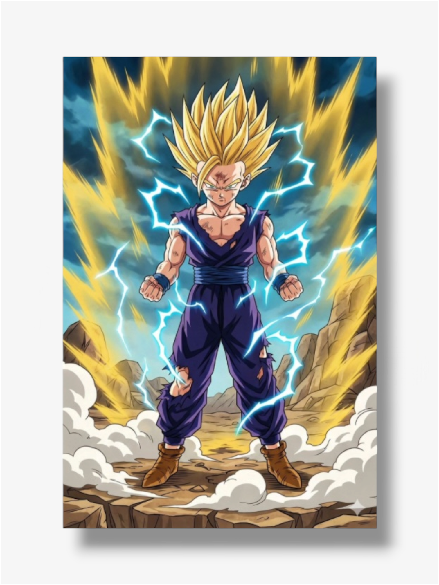 Dragon ball photo stampe gohan