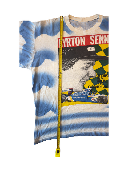 80’s - Ayrton Senna Eternamente Campeao t-shirt vintage