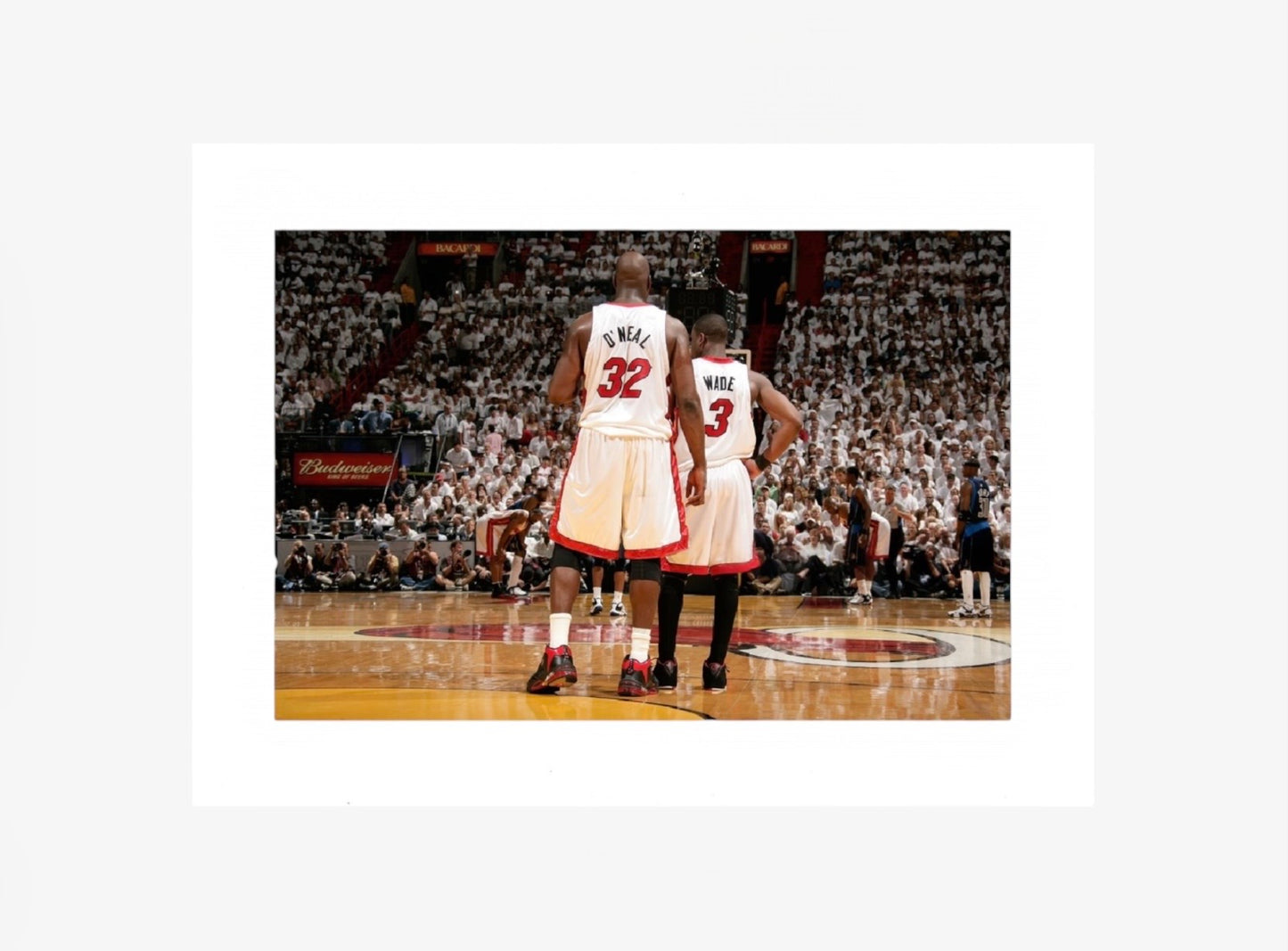 PHOTO ART STAMPA SHAQUILLE O’NEAL DWAYNE WADE