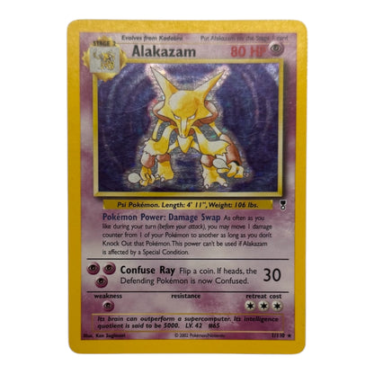 Pokemon Alakazam 001-110 Holo Legendary collection ENG