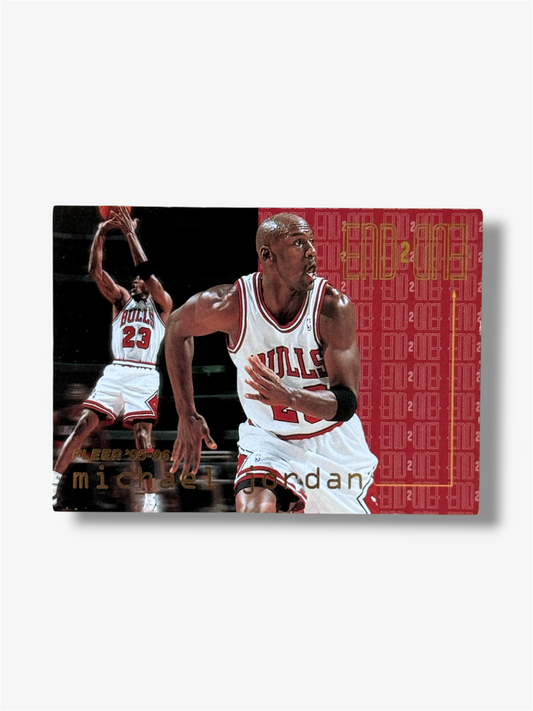 Michael Jordan Chicago Bulls Fleer 1995-96 #478