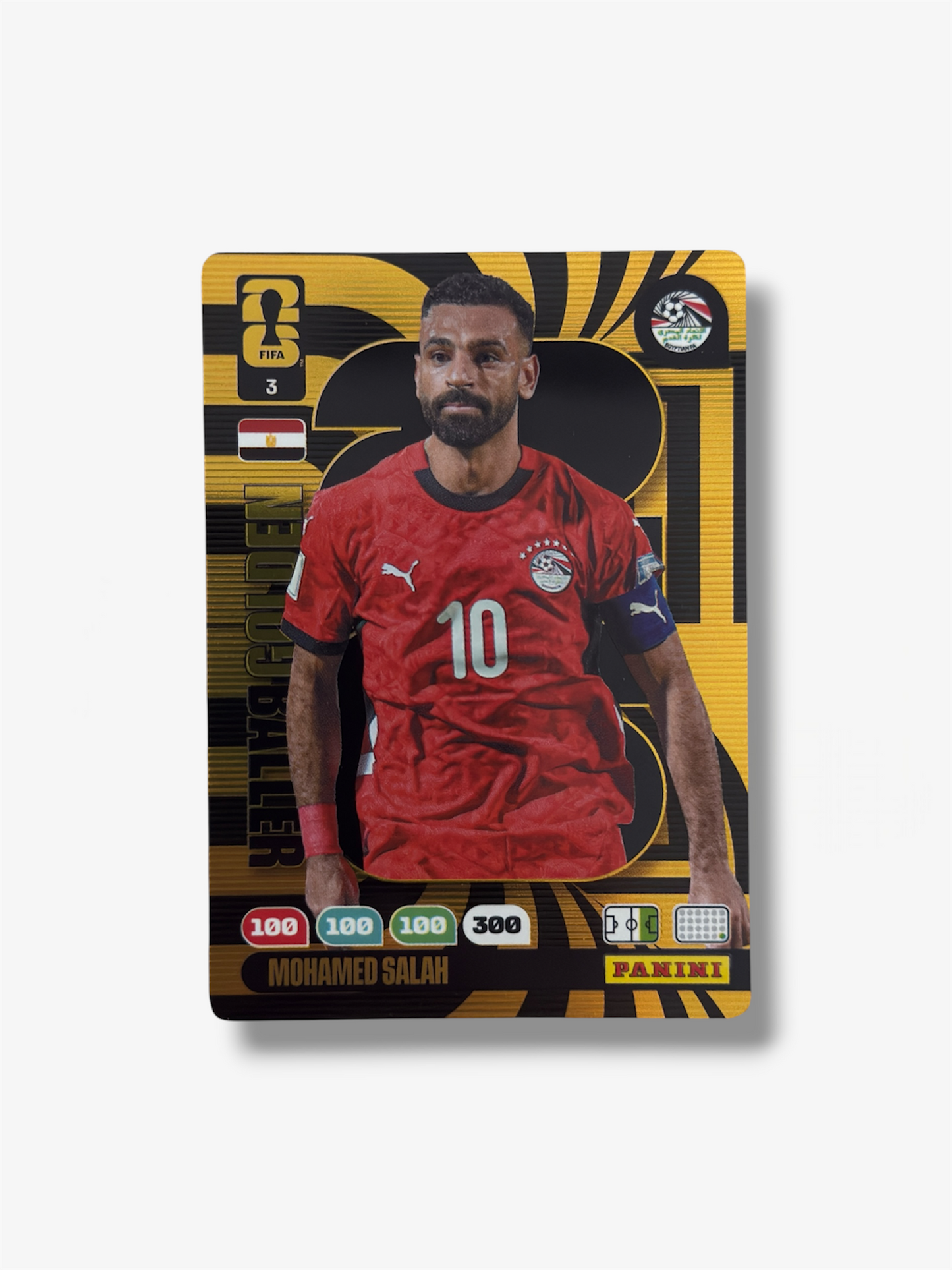 2026 Panini Card Momo Salah Golden baller World Cup Adrenalyn XL