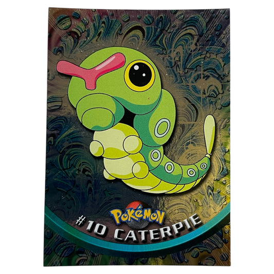 Pokemon Topps 1999 CATERPIE holo #10