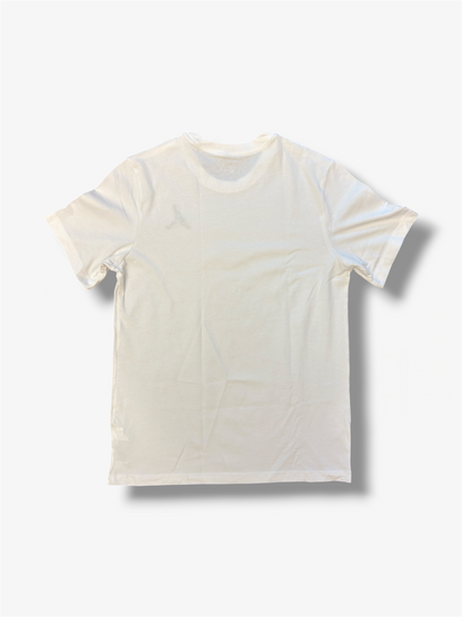 T-shirt Air Jordan Nike logo bianca