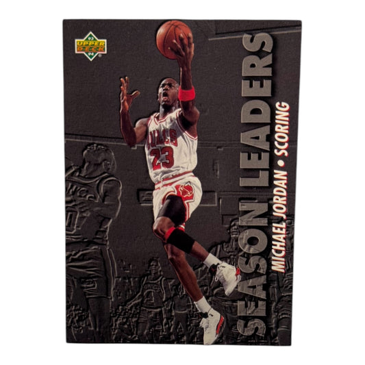 Michael Jordan Nba Upper deck leader 1993 #166