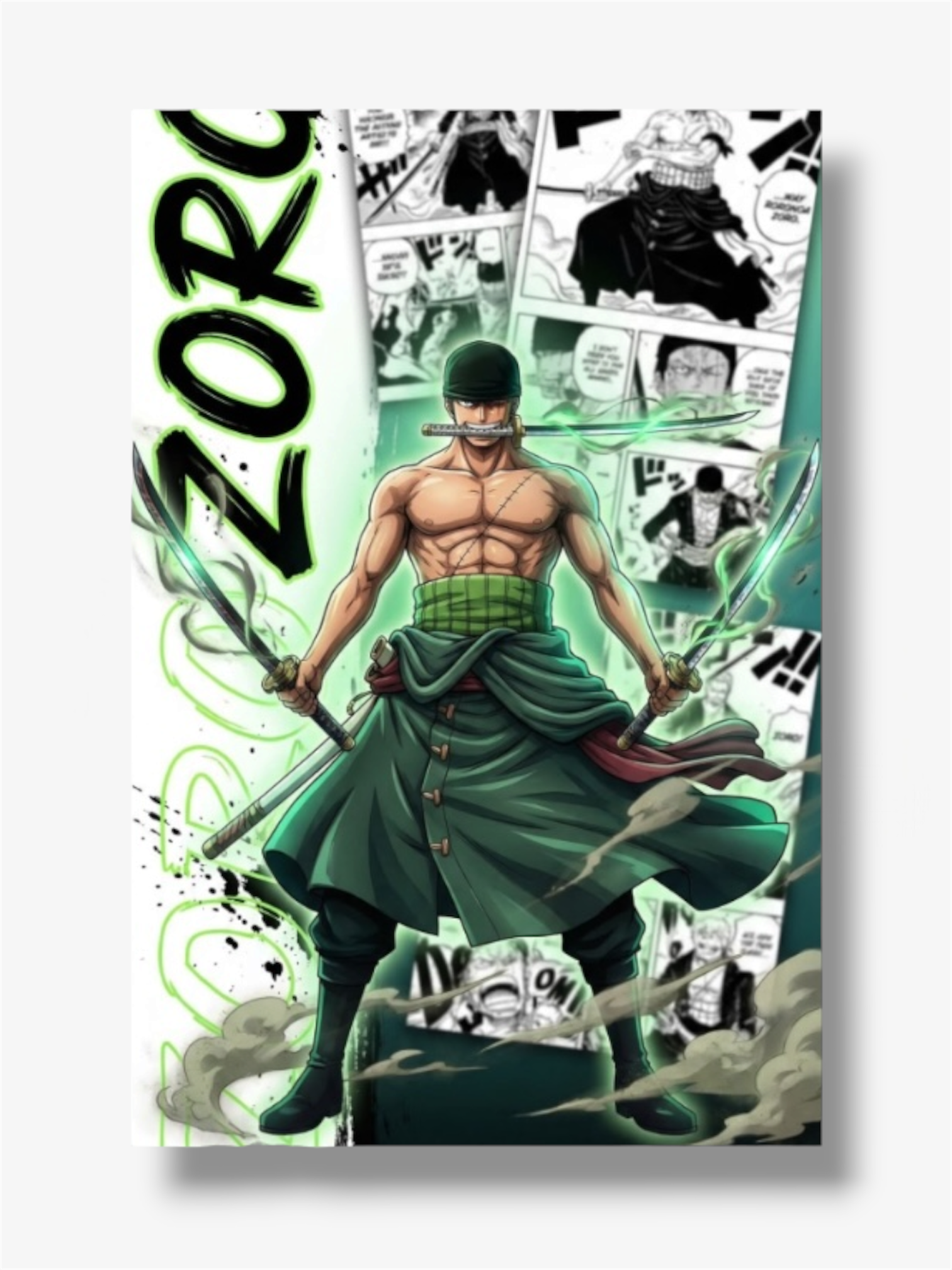 One piece photo stampe zoro