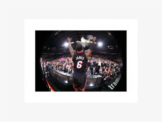 PHOTO ART STAMPA LEBRON JAMES