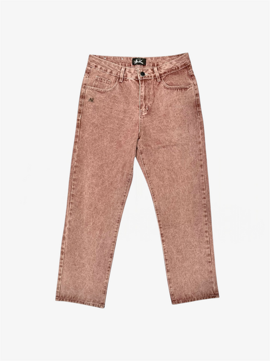 AR DENIM PANTS PINK