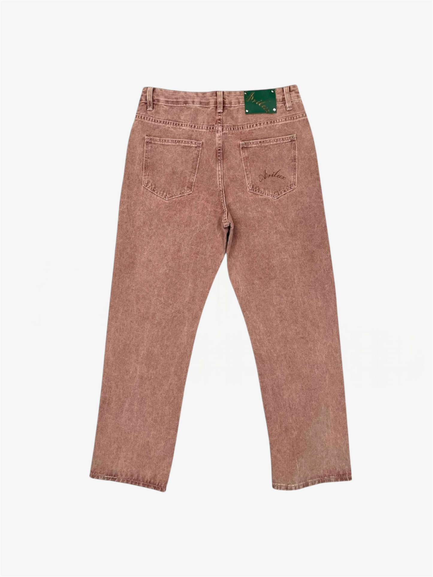 AR DENIM PANTS PINK