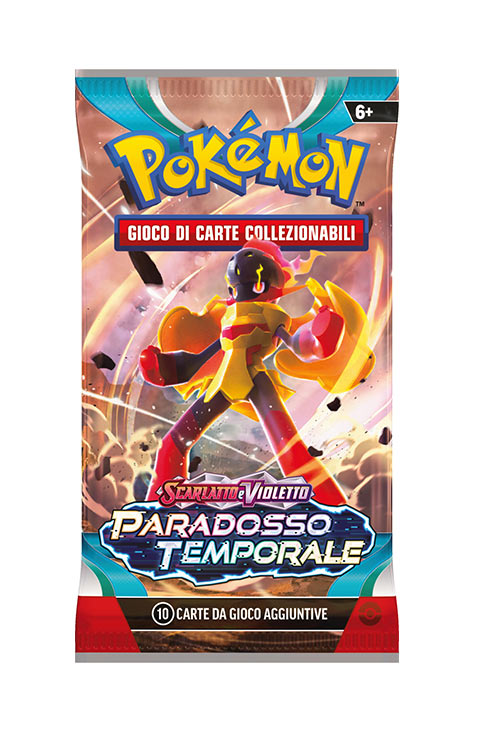 Pokèmon Pack sigillato Paradosso Temporale  Busta 10 Carte – Pokémon Scarlatto e Violetto - IT
