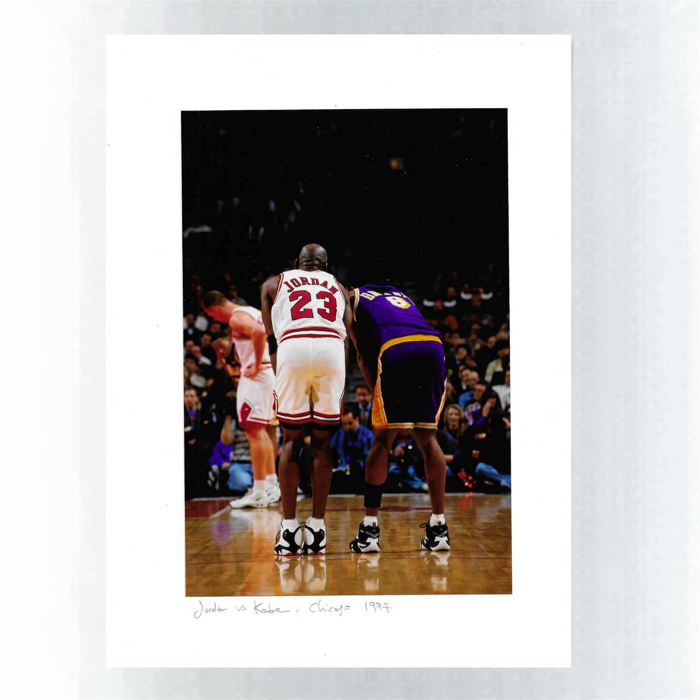 PHOTO ART PRINT KOBE and JORDAN