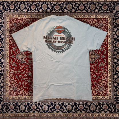2000' - Harley Davidson Peterson's Miami Florida vintage t-shirt