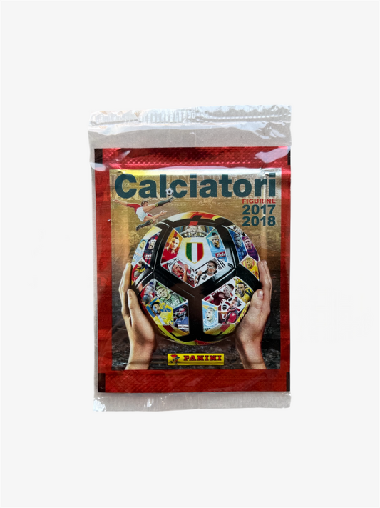 Bustina Sigillata Sealed Figurine Calciatori Panini 2017-18