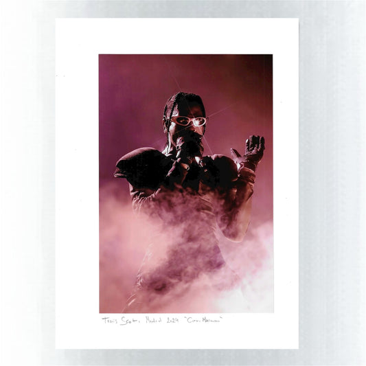PHOTO ART STAMPA TRAVIS SCOTT