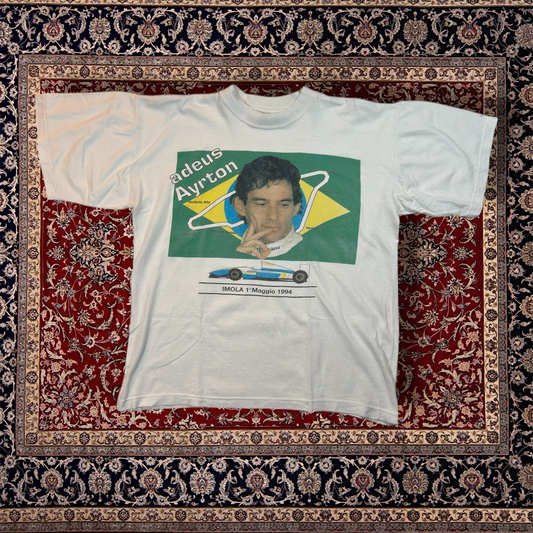 1994 - Ayrton Senna Imola vintage single stitch t-shirt