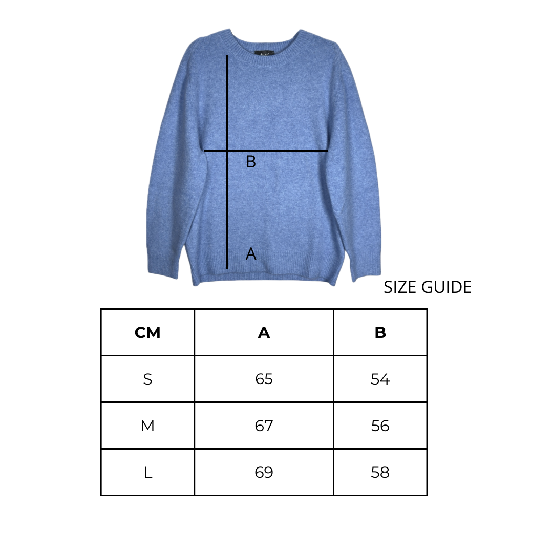 AR SWEATER SOFT BLUE
